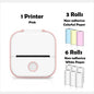 Portable Mini Thermal Label Printer: Home Photo Printer and Student Study Aid with Bluetooth Compatibility – Ideal for Price Tags and Error Correction A&S Collection