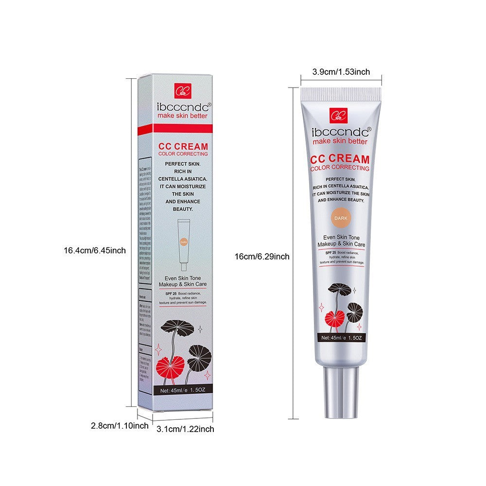Moisturizing Correcting CC Cream Waterproof Anti-sweat Makeup Before Concealer Lasting Women Makeup Protect Skin Erborian Make A&S Collection