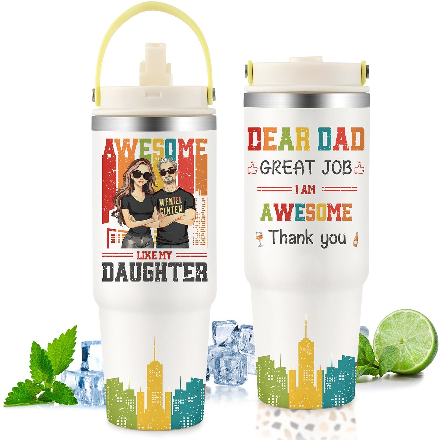 30oz Stainless Steel Cup A&S Collection