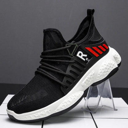 Various Styles of Men's Flying Woven Breathable Student Leisure Mesh Walking and Running Shoes A&S Collection