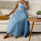 Backless High Waist Long Dress CJ