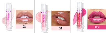 New Tube Lip Rich Lip Color Slightly Spicy Lip Honey Lip Glass Mirror Face Lip Mirror Liquid Lipstick A&S Collection