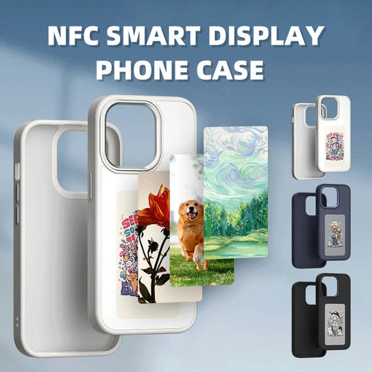 Luxury E-Ink Screen Phone Case: Personalized Design with Unlimited Screen Projection, Battery-Free Technology – New Designer Edition A&S Collection