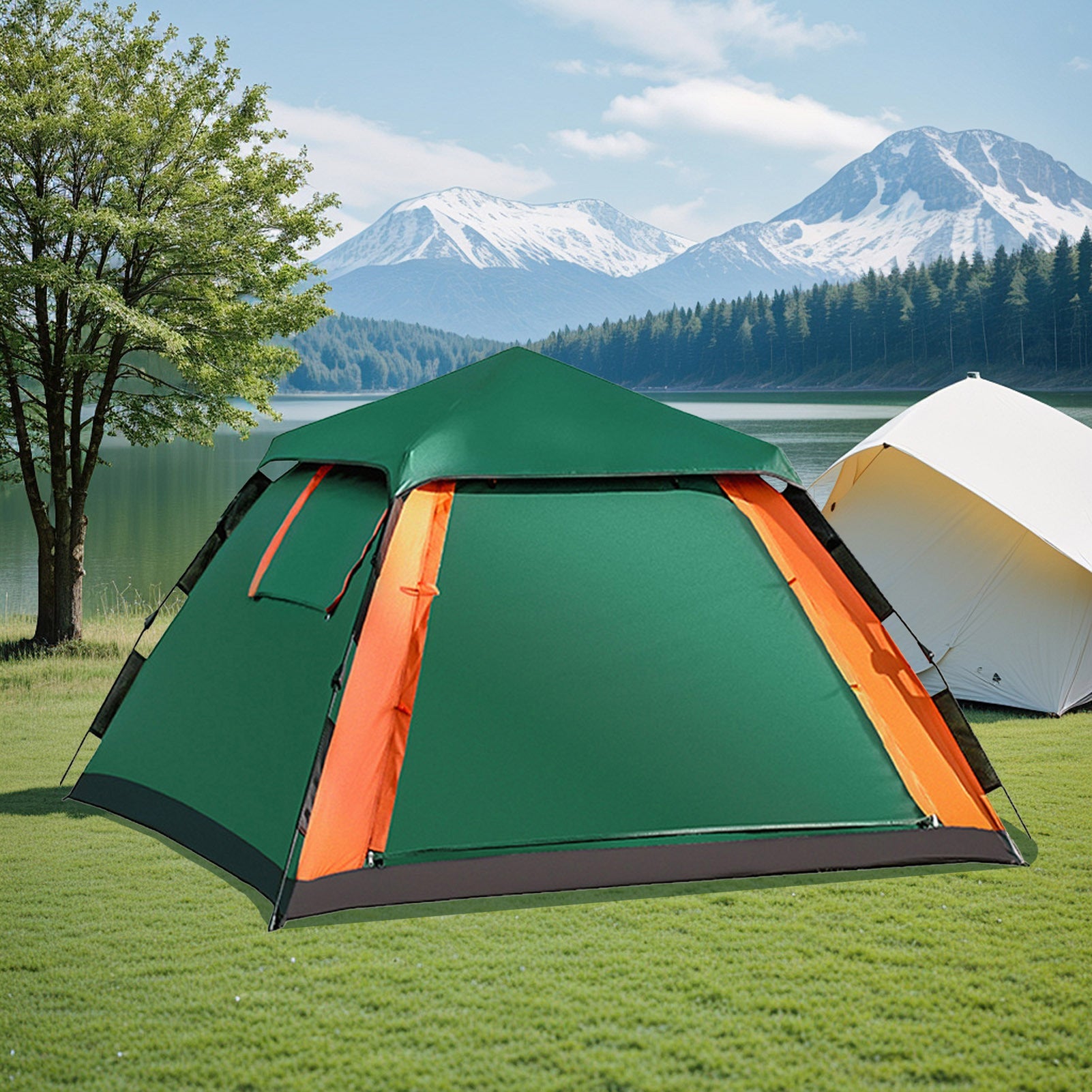 Outdoor Automatic Quick Open Tent Waterproof Camping Tent 3-4 Person Instant Setup Tent A&S Collection