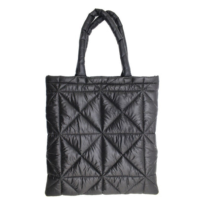 Chic quilted down tote: elegant, spacious, and stylish A&S Collection