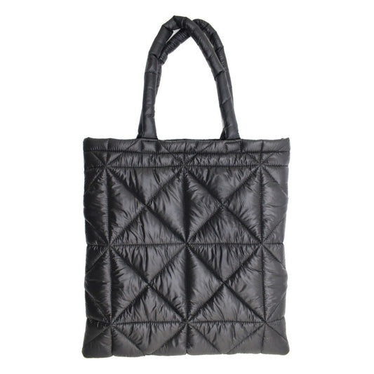 Chic quilted down tote: elegant, spacious, and stylish A&S Collection