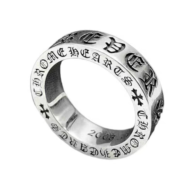 Sterling silver CH Crowe Eternal Heart forever Ring True love Classic vintage do old male and female couples A&S Collection