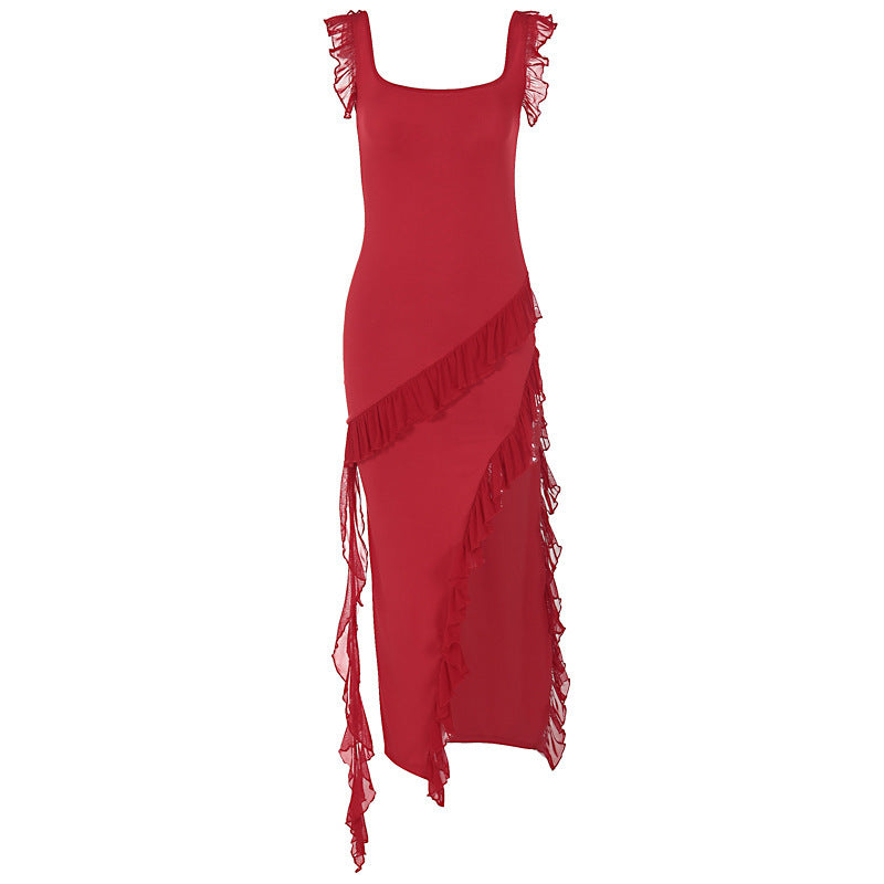 Stylish Stringy Selvedge Summer Dress - Perfect for Elegant and Trendy Looks! CJ