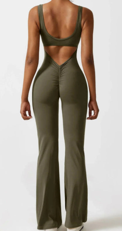 Tight Yoga Bodysuit Casual Hollow Seamless Womens Clothing A&S Collection