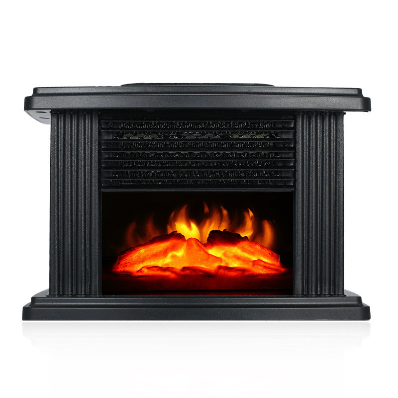 Realistic flame electric fireplace heater for cozy, stylish warmth. A&S Collection