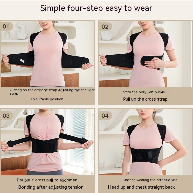 Unisex Anti-Humpback Chest Lift Brace Posture Corrector A&S Collection