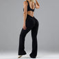 Tight Yoga Bodysuit Casual Hollow Seamless Womens Clothing A&S Collection