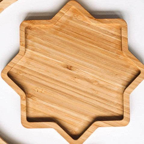 Wooden Tray Creative Xingyue Dried Fruit Snack Plate A&S Collection