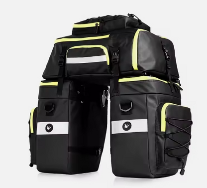 Rhinowalk 3 in 1 Motorbike Pannier Bag 65L Motorcycle Waterproof Side Tail Saddle Bag Hot Selling A&S Collection