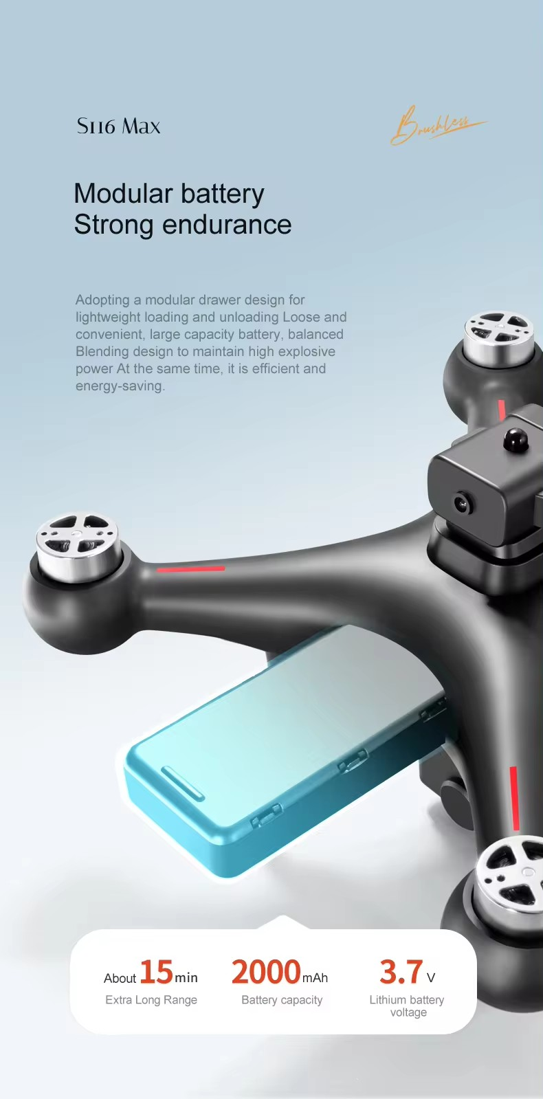 New S116 mini drone 8K dual camera Obstacle avoidance optical flow foldable Wifi Brushless motor Dron Quadcopter A&S Collection