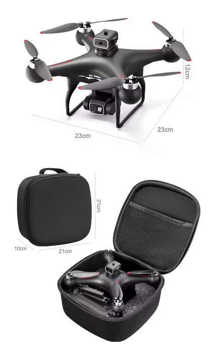 New S116 mini drone 8K dual camera Obstacle avoidance optical flow foldable Wifi Brushless motor Dron Quadcopter A&S Collection