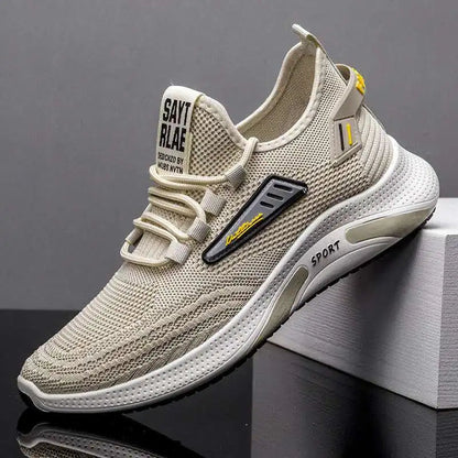 Various Styles of Men's Flying Woven Breathable Student Leisure Mesh Walking and Running Shoes A&S Collection