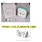 Portable Mini Thermal Label Printer: Home Photo Printer and Student Study Aid with Bluetooth Compatibility – Ideal for Price Tags and Error Correction A&S Collection