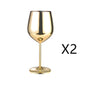 Stainless steel wine glass A&S Collection