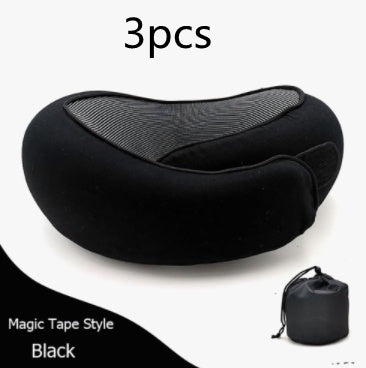 Travel Neck Pillow Non-Deformed Airplane Pillow Travel Neck Cushion Durable U-Shaped Travel Memory Cotton Nap Neck Pillow A&S Collection