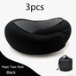 Travel Neck Pillow Non-Deformed Airplane Pillow Travel Neck Cushion Durable U-Shaped Travel Memory Cotton Nap Neck Pillow A&S Collection
