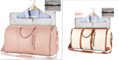 Large Capacity Travel Duffle Bag Women's Handbag Folding Suit Bag Waterproof Clothes Totes A&S Collection