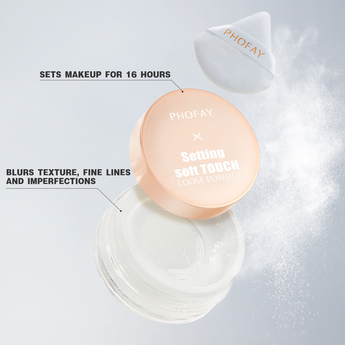 PHOFAY Setting Soft Touch Loose Powder A&S Collection