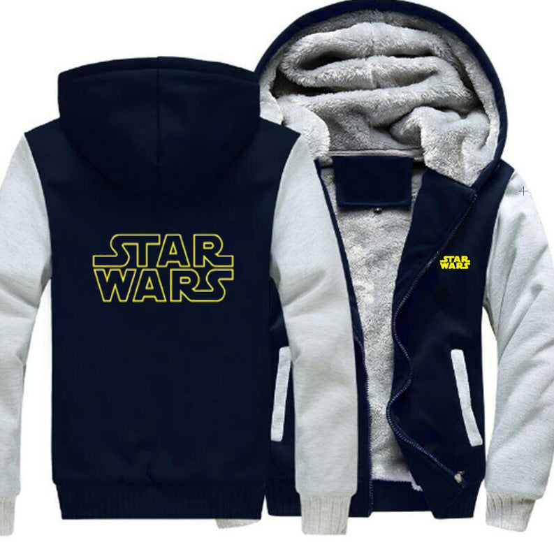 Stylish Star Wars hoodie, men's winter coat with three-layer protection A&S Collection