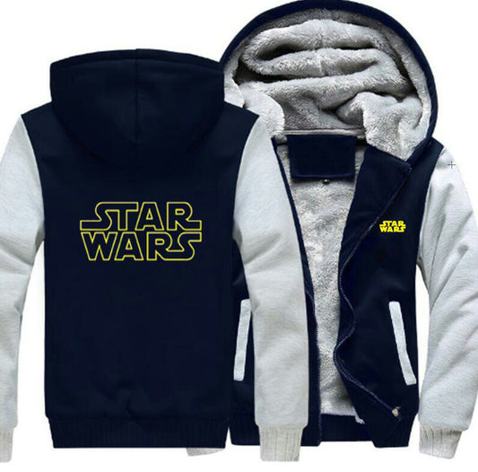 Stylish Star Wars hoodie, men's winter coat with three-layer protection A&S Collection