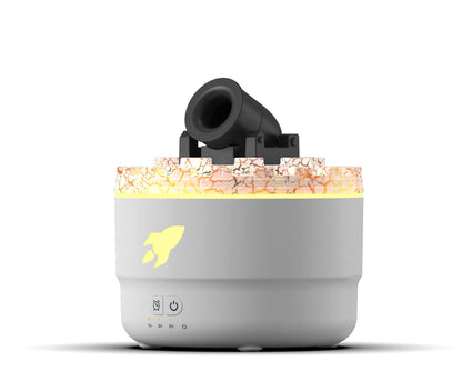 Colorful flame diffuser—enhance your home with style and relaxation. CJ