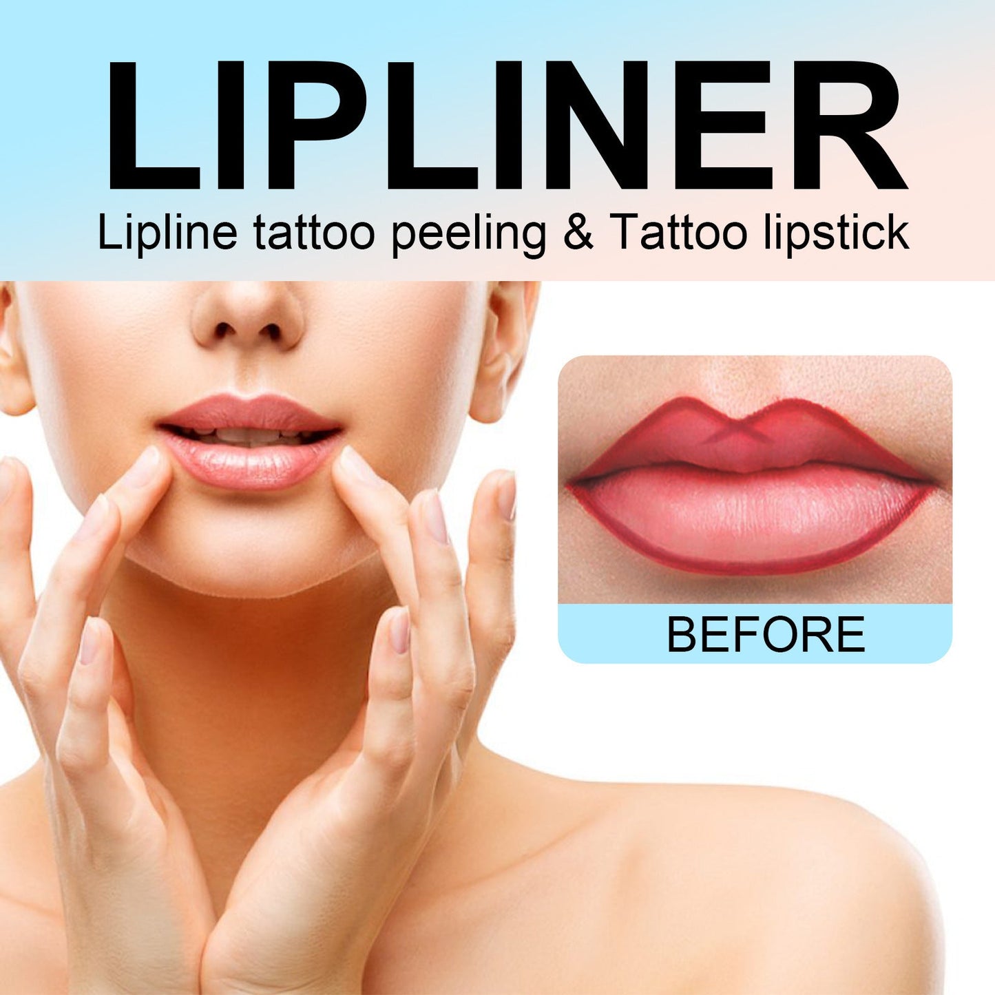 Stripping Lip Liner Outline Waterproof A&S Collection
