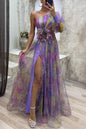 Tie-Dye Off-Shoulder Dresses - Shop Now CJ
