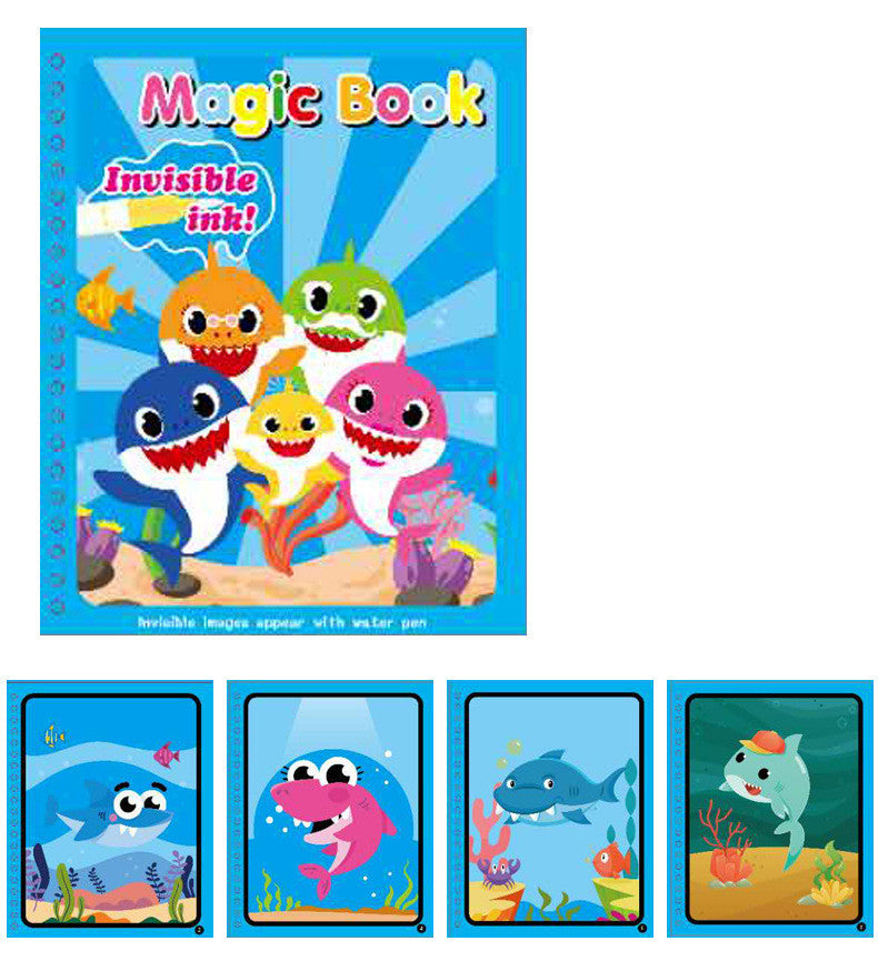 Children's Magic Water Painting Book Coloring And Coloring Book A&S Collection