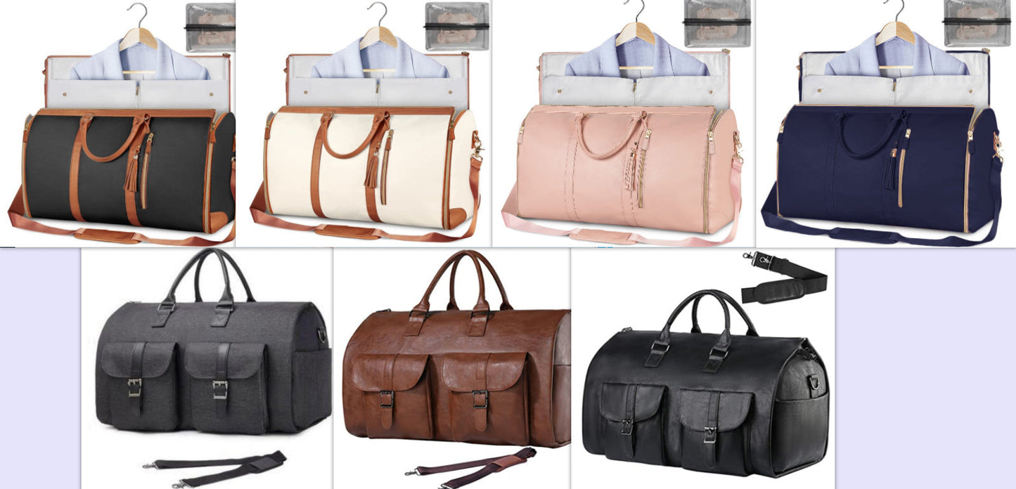 Large Capacity Travel Duffle Bag Women's Handbag Folding Suit Bag Waterproof Clothes Totes A&S Collection