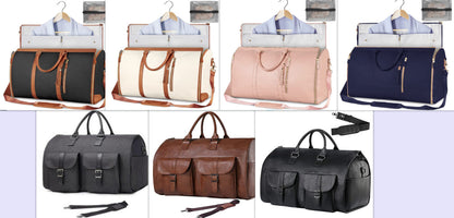 Large Capacity Travel Duffle Bag Women's Handbag Folding Suit Bag Waterproof Clothes Totes A&S Collection