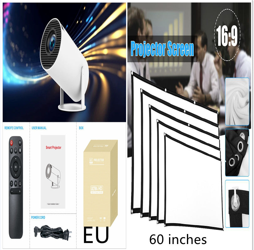 HY300 Pro Projector Home Theater Entertainment Portable Small Projector A&S Collection