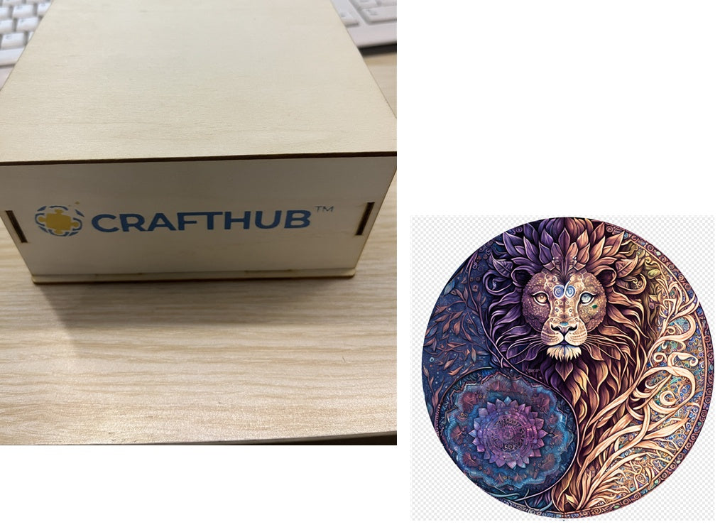 Animal Puzzle Craft Hub: A3 Size Creativity Kit for All Ages A&S Collection