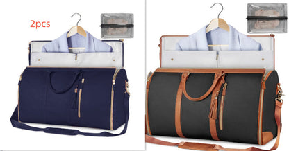 Large Capacity Travel Duffle Bag Women's Handbag Folding Suit Bag Waterproof Clothes Totes A&S Collection
