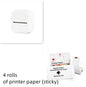 Portable Mini Thermal Label Printer: Home Photo Printer and Student Study Aid with Bluetooth Compatibility – Ideal for Price Tags and Error Correction A&S Collection
