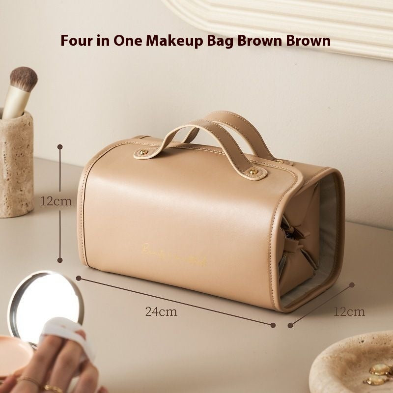 New Folding Cosmetic Bag Large Capacity Portable Handbag Waterproof Travel Storage Washing Bag For Women A&S Collection