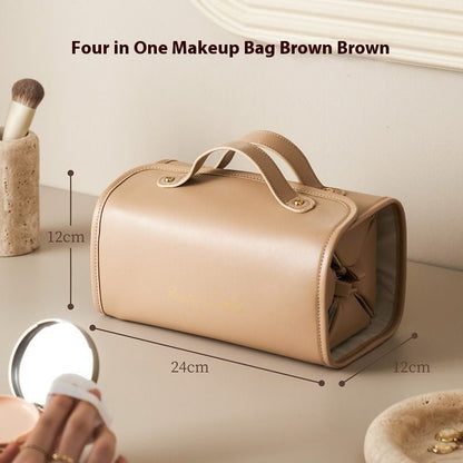 New Folding Cosmetic Bag Large Capacity Portable Handbag Waterproof Travel Storage Washing Bag For Women A&S Collection
