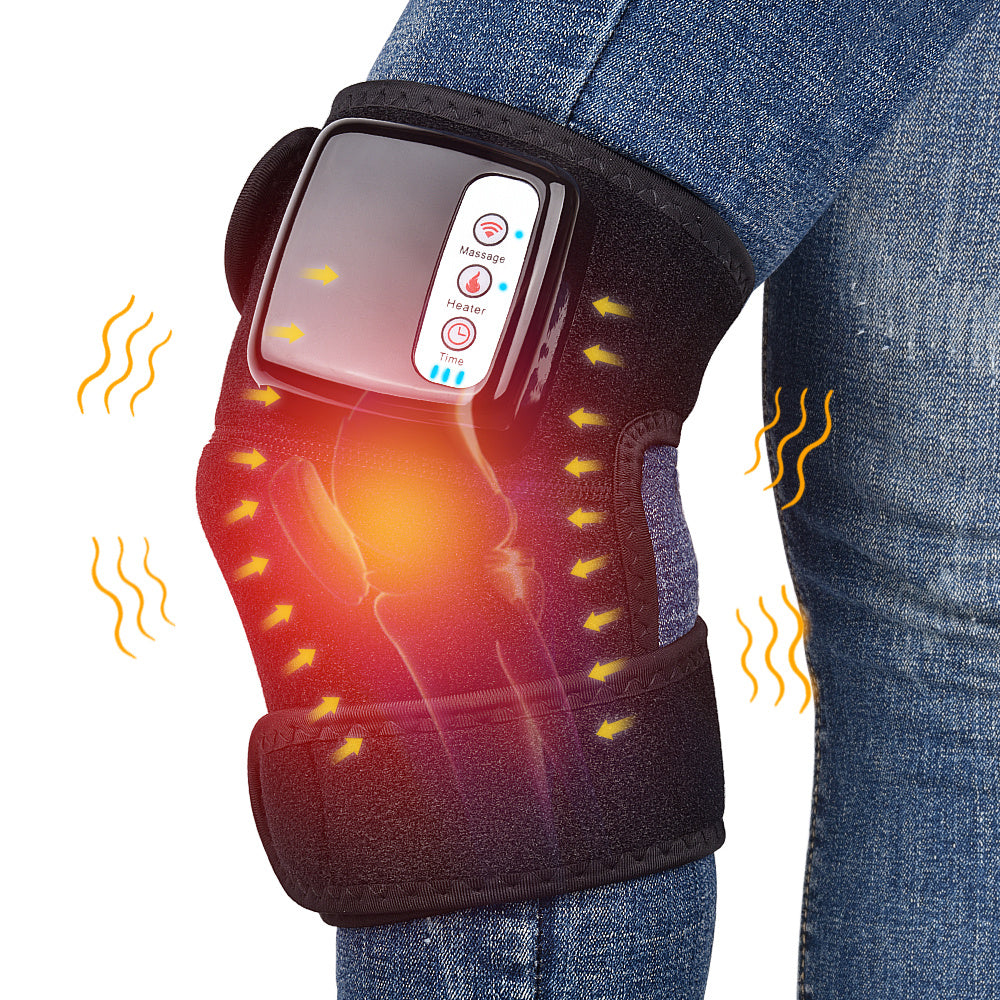 Electric Infrared Heating Knee Massager Wrap Elbow Joint Support Vibration Therapy Physiotherapy Machine Pain Relief Massageador A&S Collection