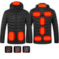 New Heated Jacket Coat USB Electric Jacket Cotton Coat Heater Thermal Clothing Heating Vest Men's Clothes Winter A&S Collection