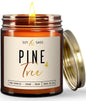 Pine Scented Candle - Natural Home Fragrance for Relaxation & Cozy Ambiance CJ