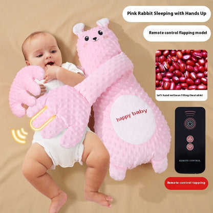 Infant Exhaust Pillow Hand Remote Controlled Soothing For Baby Sleep Cartoon Plush Toddler Comforting Hand A&S Collection