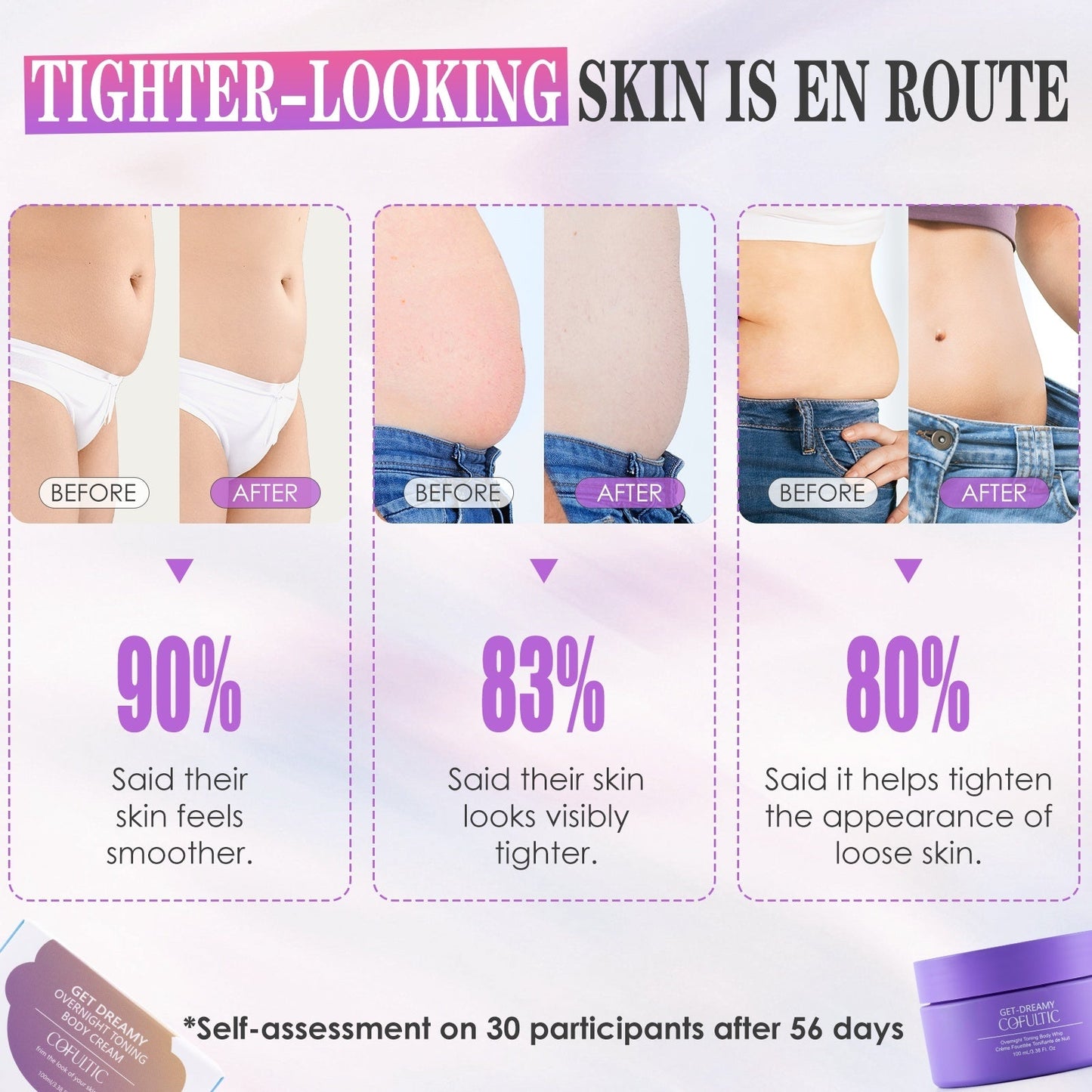 Cofultic Night Sleep Tightening Cream Flat Wrinkles A&S Collection