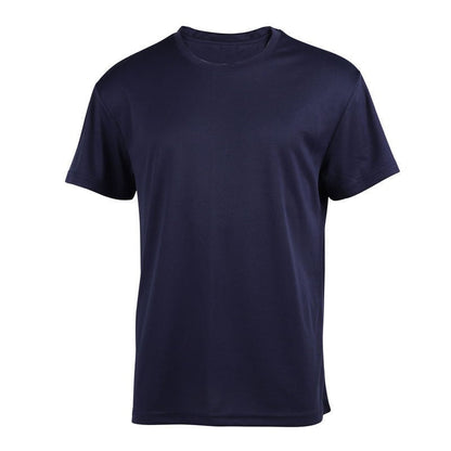 Stay cool and dry in our quick-drying crew neck T-shirt. A&S Collection