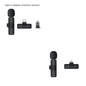 Dual Wireless Lavalier Microphone - Perfect for Outdoor Use with Crystal-Clear Audio CJ