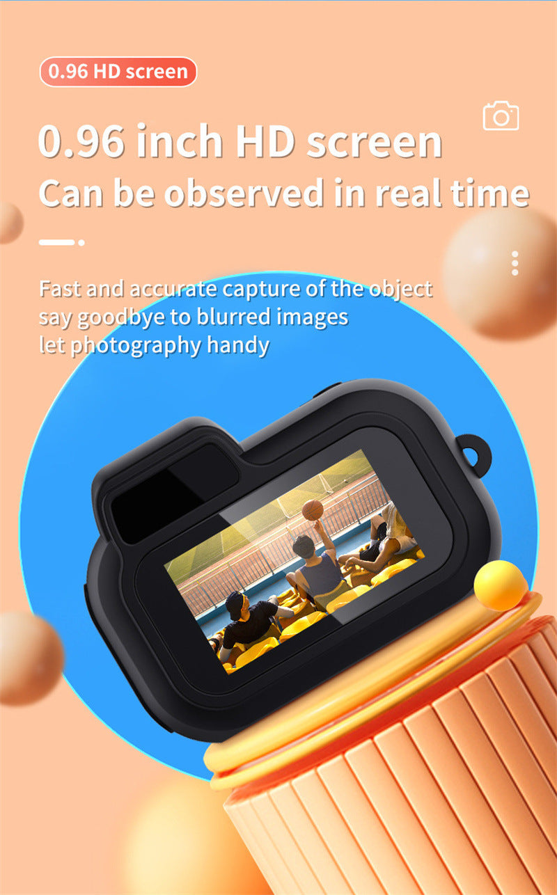 Retro Mini Camera With Screen Indoor Home Outdoor 1080p HD Portable Very Small Camera Video Support Holiday Gifts A&S Collection