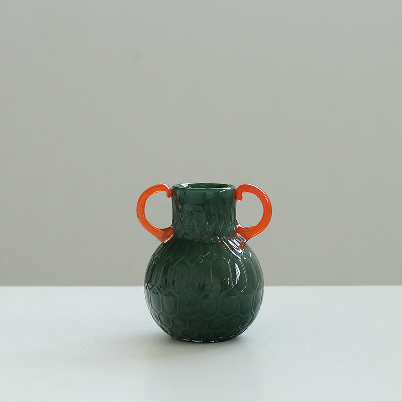 Vivid colorful vases—stunning accents for modern hallways. CJ